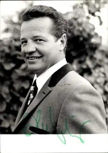 Ak Schauspieler Otto Höpfner, Portrait, Autogramm