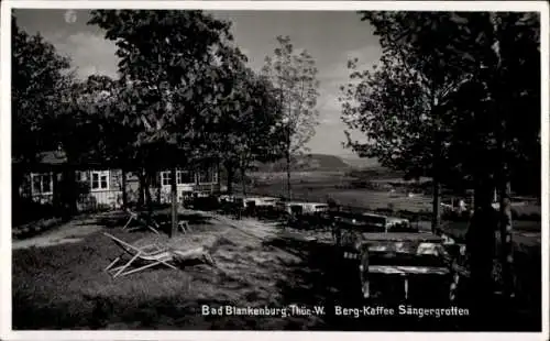 Ak Bad Blankenburg in Thüringen, Berg-Kaffee Sängergrotten