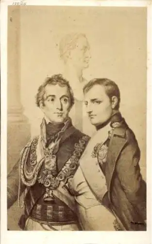 CdV Napoleon Bonaparte, Julius Caesar, Wellington