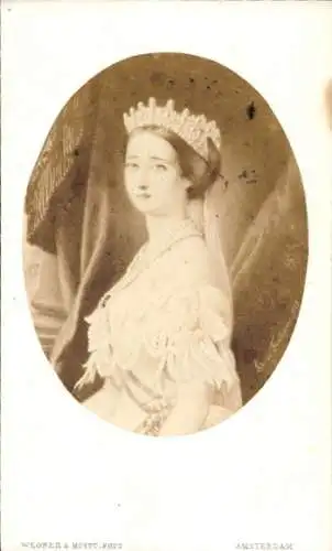 CdV Eugénie de Montijo, Kaiserin von Frankreich, Portrait