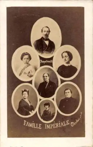 CdV Adel Frankreich, Königliche Familie, Napoleon III