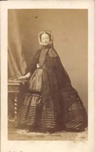 CdV Herzogin von Alba, Schwester der Kaiserin von Frankreich, Francisca, Portrait