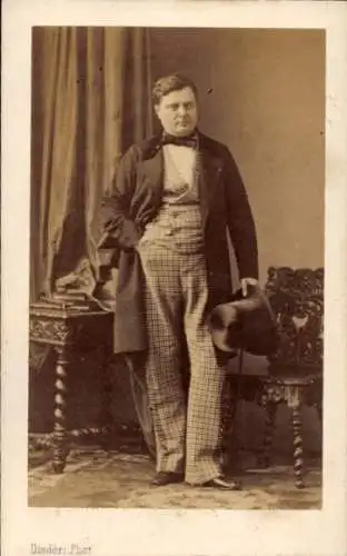 CdV Politiker Alexandre Colonna-Walewski, Portrait