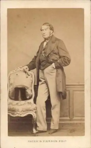 CdV Politiker Achille Fould, Portrait