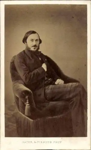 CdV Politiker Victor Fialin, duc de Persigny, Portrait