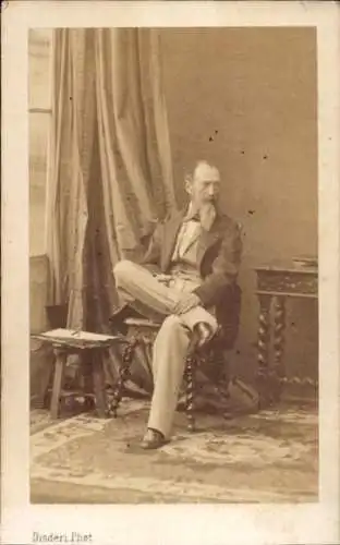 CdV Maler Horace Vernet, Portrait