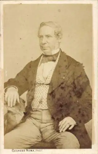 CdV Politiker Édouard Drouyn de Lhuys, Portrait