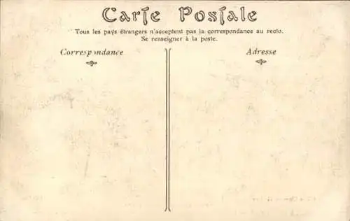 Ak Paris, 1. Mai 1906, Place du Chateau d’Eau, Demonstrator