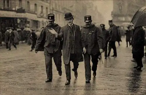 Ak Paris, 1. Mai 1906, Demonstrant, Arbeitsvermittlung