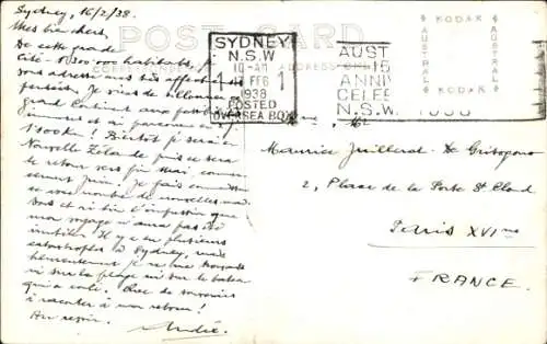 Ak Sydney Australien, Hyde Park