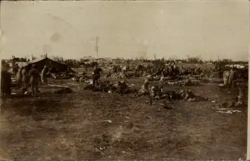 Foto Ak Deutsche Soldaten in Uniformen, Fernsprech-Abteilung 211