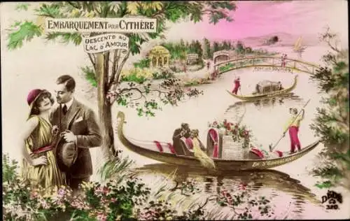 Ak Boarding nach Cythere, Abstieg zum Lake Love