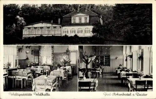 Ak Barsinghausen Deister, Waldgaststätte Walhalla, Inh. A. Meyer