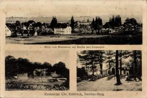 Ak Benthe Ronnenberg in Niedersachsen, Restaurant Chr. Rehbock, Benther Berg