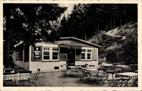 Ak Rodenberg in Schaumburg, Waldschänke Heisterburg im Deister bei Barsinghausen