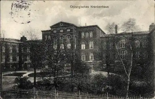 Ak Hansestadt Bremen, Chirurgisches Krankenhaus