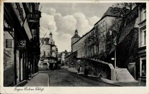 Ak Siegen in Westfalen, Unteres Schloss