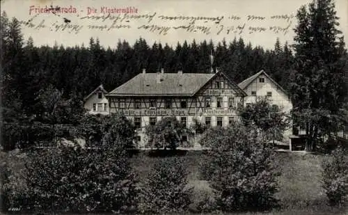 Ak Friedrichroda im Thüringer Wald, Die Klostermühle