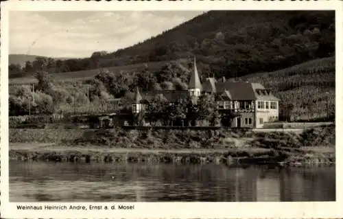 Ak Ernst an der Mosel, Weinhaus Heinrich Andre