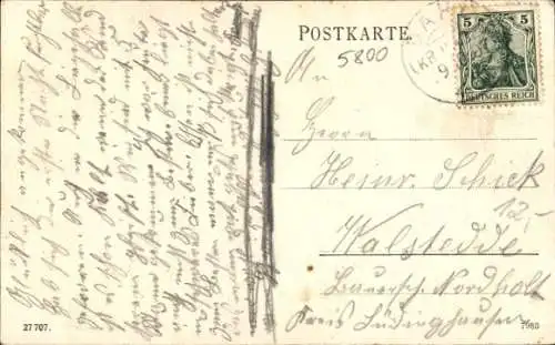 Ak Ambrock Hagen in Westfalen, Heilstätte
