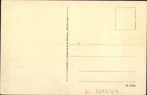 Ak Lügde im Weserbergland, Kilianskirche, Erbaut im 11. Jh., 1872