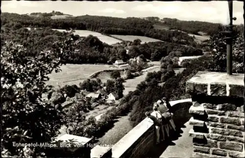 Ak Milspe Ennepetal im Ruhrgebiet, Blick vom Hohenstein