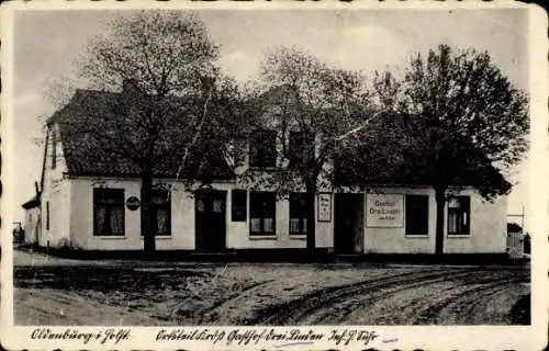 Ak Kröß Oldenburg in Holstein, Gasthof Drei Linden