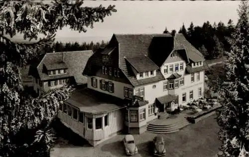 Ak Kniebis Freudenstadt im Schwarzwald, Hotel Alexanderschanze