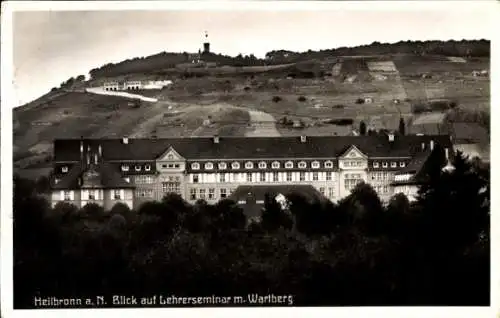 Ak Heilbronn am Neckar, Lehrerseminar, Wartberg