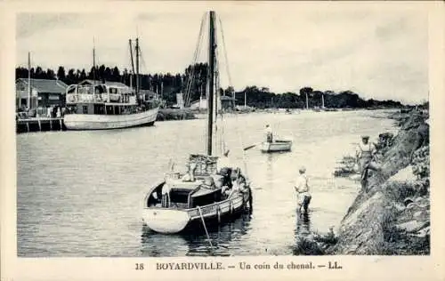 Ak Boyardville Ile d’Oléron Charente Maritime, Chenal, Sgelboot