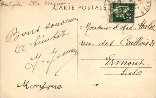 Ak Houlgate Calvados, Strand, Hotels