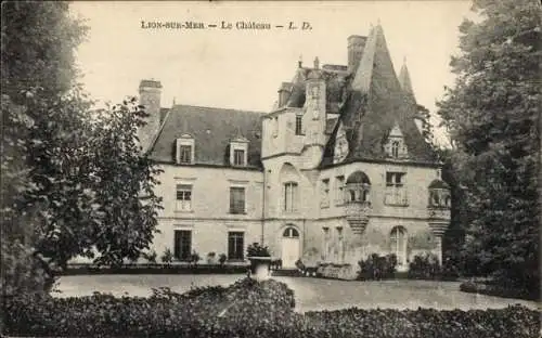 Ak Lion sur Mer Calvados, Schloss