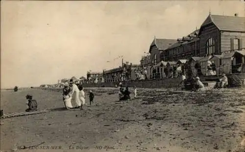 Ak Luc sur Mer Calvados, Digue, Plage