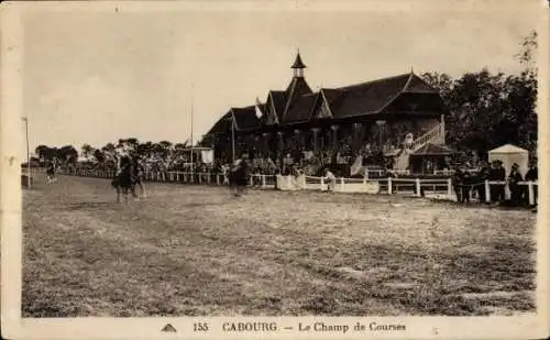 Ak Cabourg Calvados, Champ de Courses