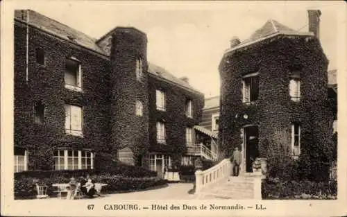 Ak Cabourg Calvados, Hotel des Ducs de Normandie