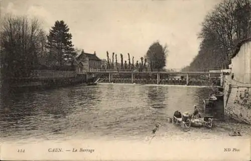 Ak Caen Calvados, La Barrage