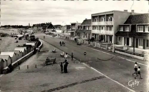 Ak Courseulles Calvados, Boulevard de la Plage