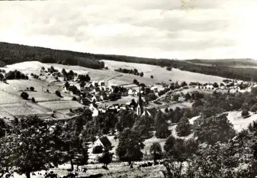 Ak Rechenberg Bienenmühle Erzgebirge, Panorama