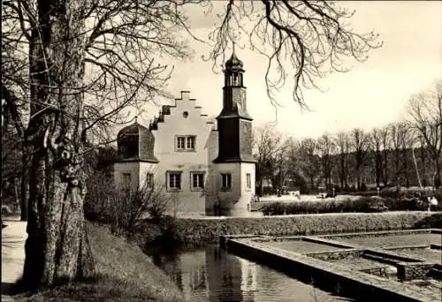 Ak Rodewisch im Vogtland Sachsen, Schlösschen Göltzsch auf der Museumsinsel