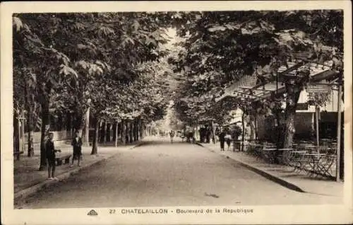 Ak Châtelaillon Charente Maritime, Boulevard de la Republique