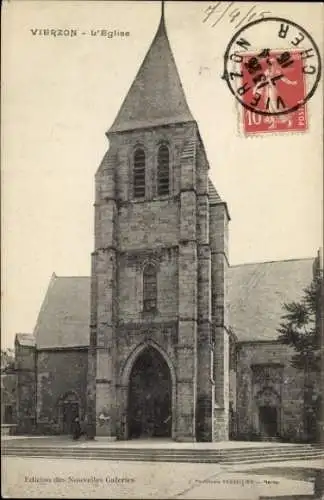 Ak Vierzon Cher, Kirche