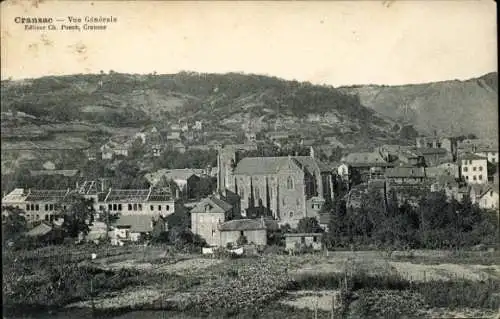 Ak Cransac Aveyron, Vue generale