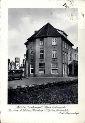 Ak Oldenburg in Holstein, Hotel Haus Schöneck