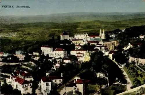 Ak Sintra Cintra Portugal, Panorama