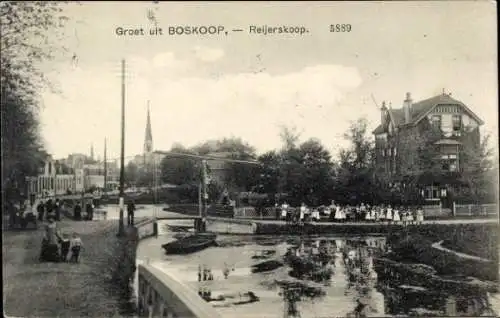 Ak Boskoop Alphen aan den Rijn Südholland Niederlande, Reijerskoop