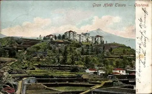 Ak Orotava Teneriffa Kanarische Inseln Spanien, Gran Hotel Tauro