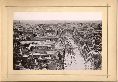 Mappe Augsburg in Schwaben, Mai 1898, 12 Fotos (14,5x9,5cm), Lautz & Isenbeck, Darmstadt