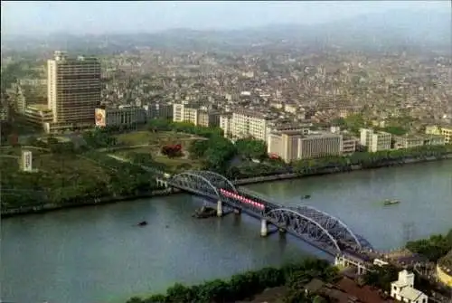 Set von 10 AK im Umschlag von Guangdong/ Canton  China 1975