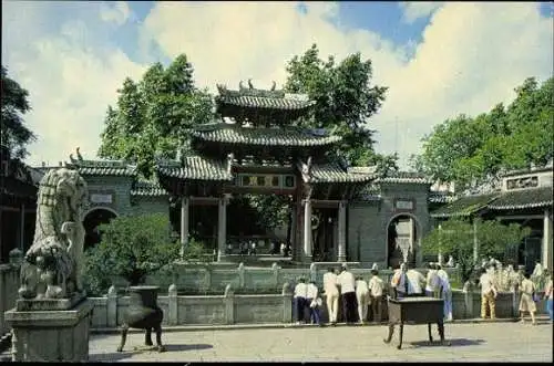 Set von 10 AK im Umschlag von Guangdong / Canton China 