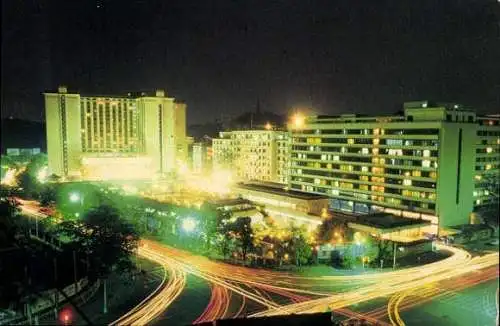 Set von 10 AK im Umschlag von Guangdong / Canton China 